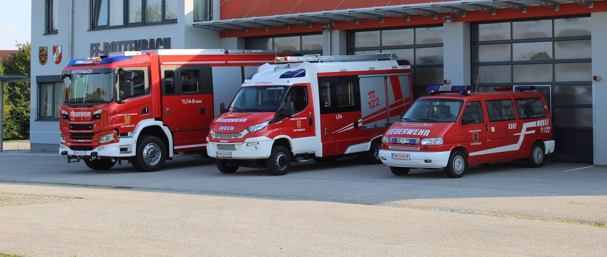 Fahrzeuge der FF Rottenbach